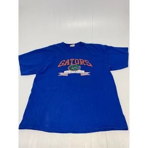 Vintage T-shirt Blue Gators Football XL Men's A69